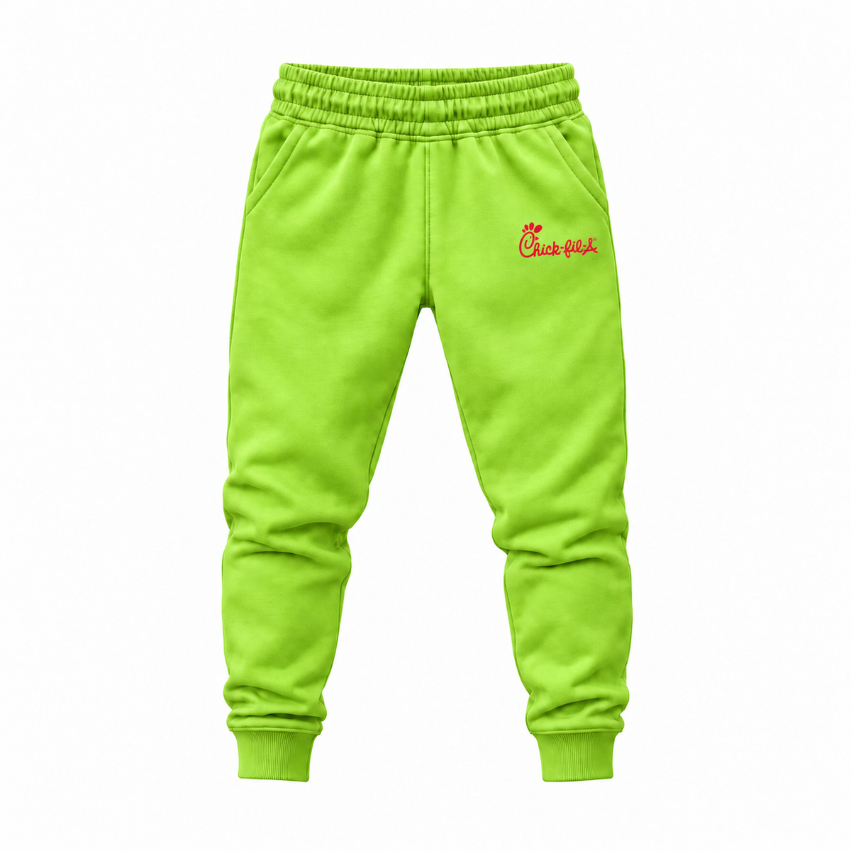chick fil a pants lime green