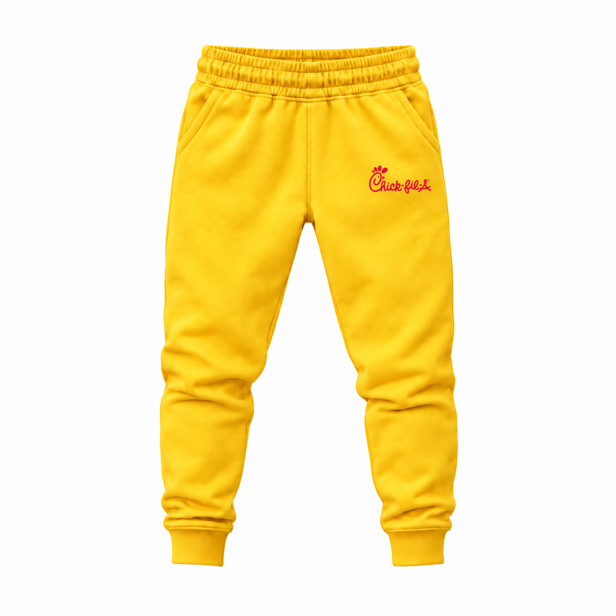 chick fil a pants yellow