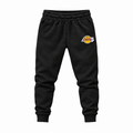 los angeles lakers pants black