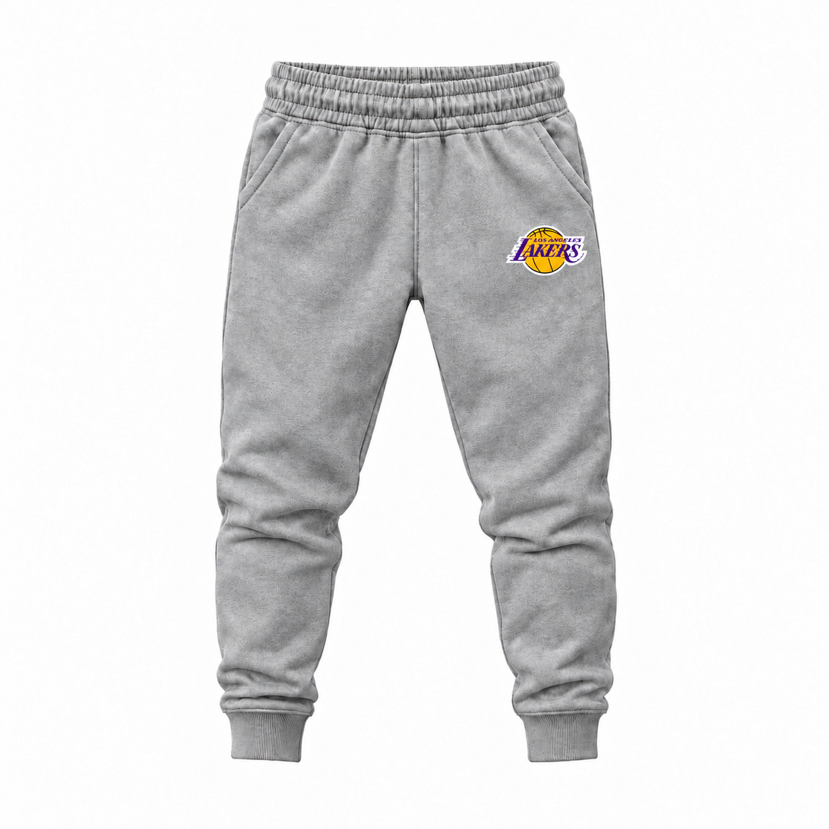 los angeles lakers pants gray