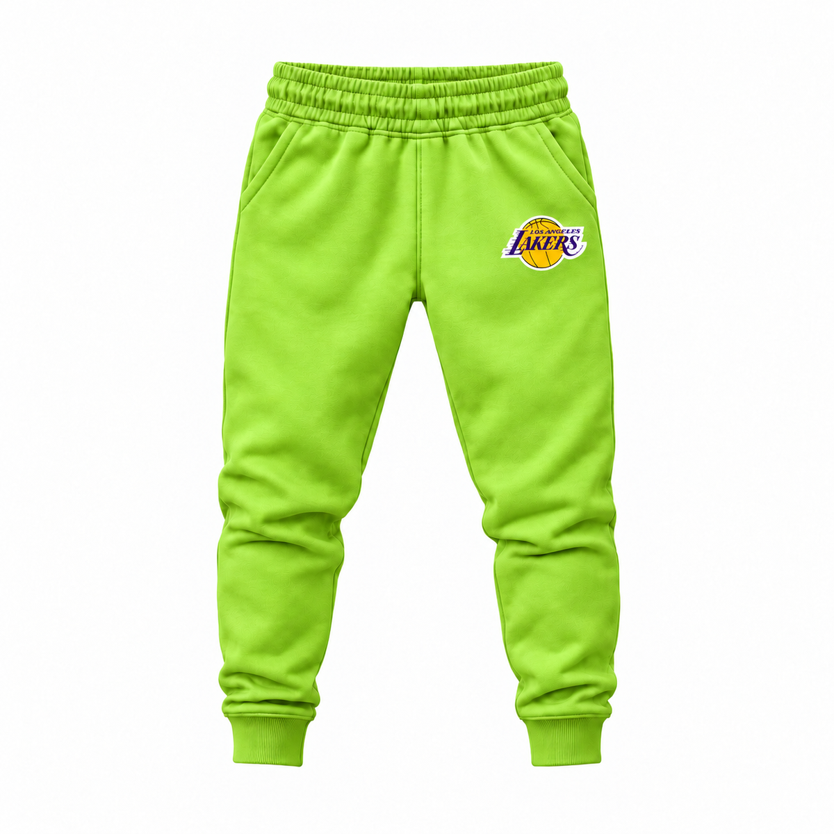 los angeles lakers pants lime green