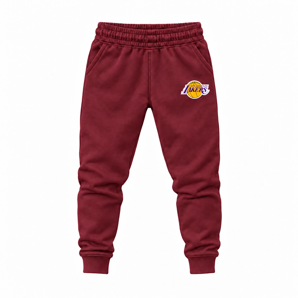 los angeles lakers pants maroon