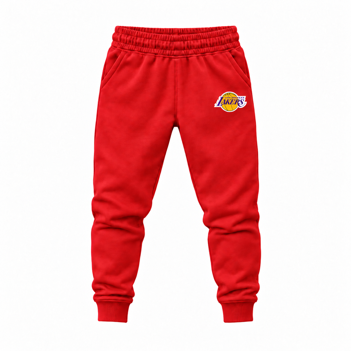 los angeles lakers pants red