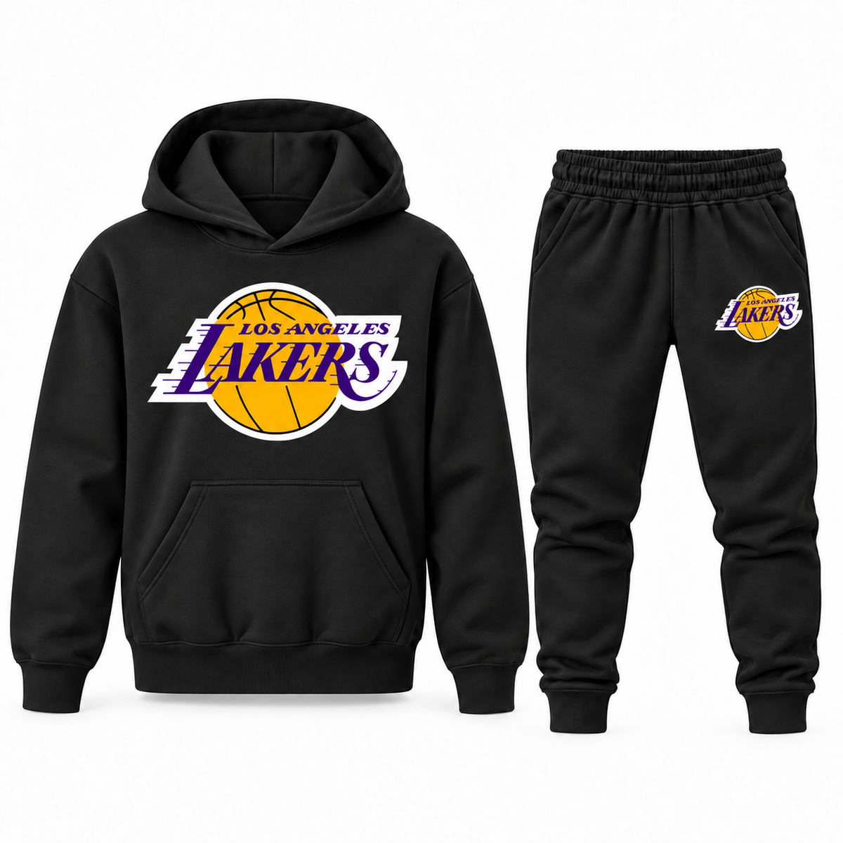 los angeles lakers set black