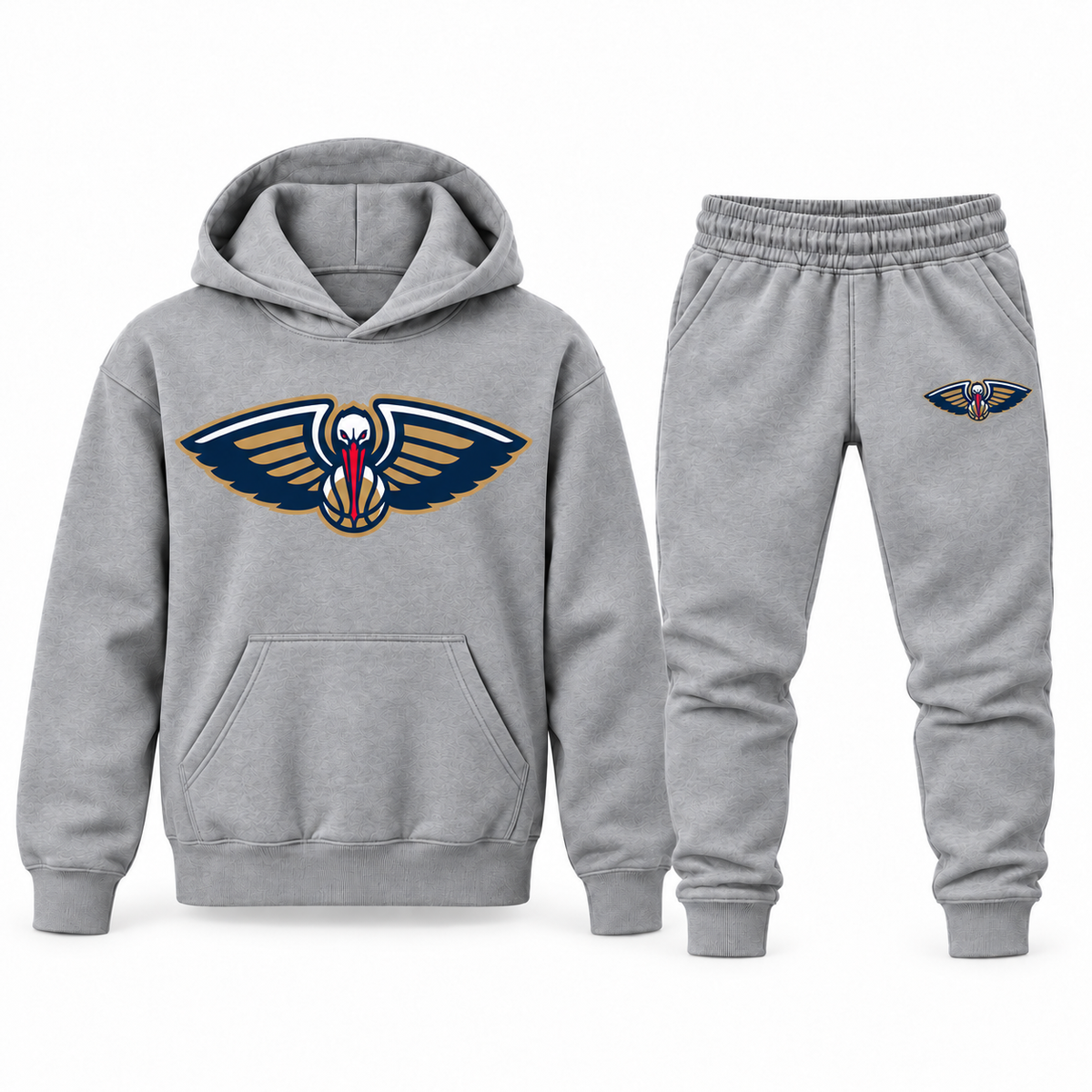 new orleans pelicans set gray