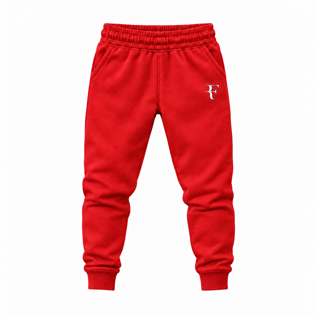 roger federer pants red