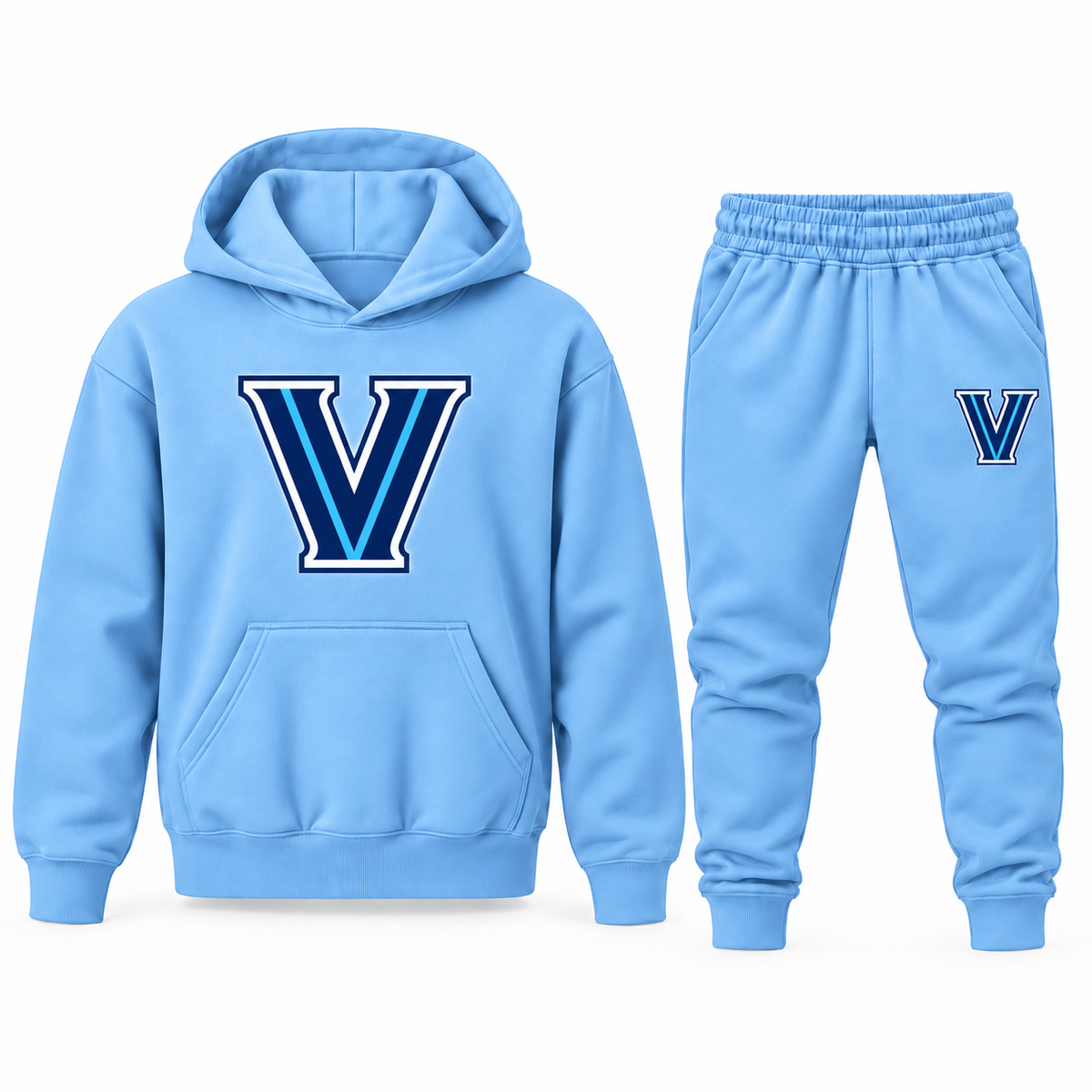 villanova wildcats set sky blue