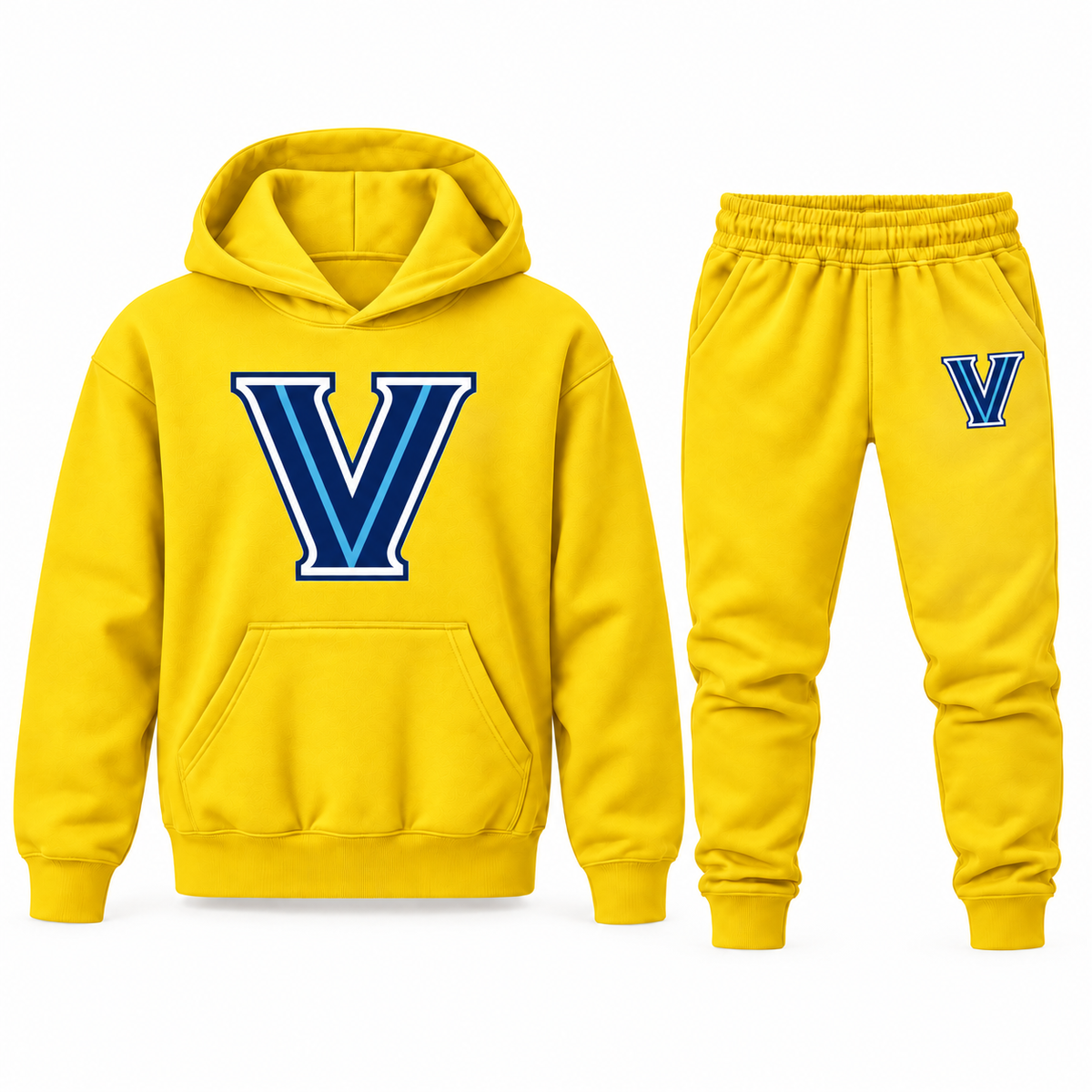 villanova wildcats set yellow