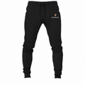 Black youth jogger sweatpants with Little Caesars design