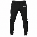 Black youth jogger sweatpants with Timberland design
