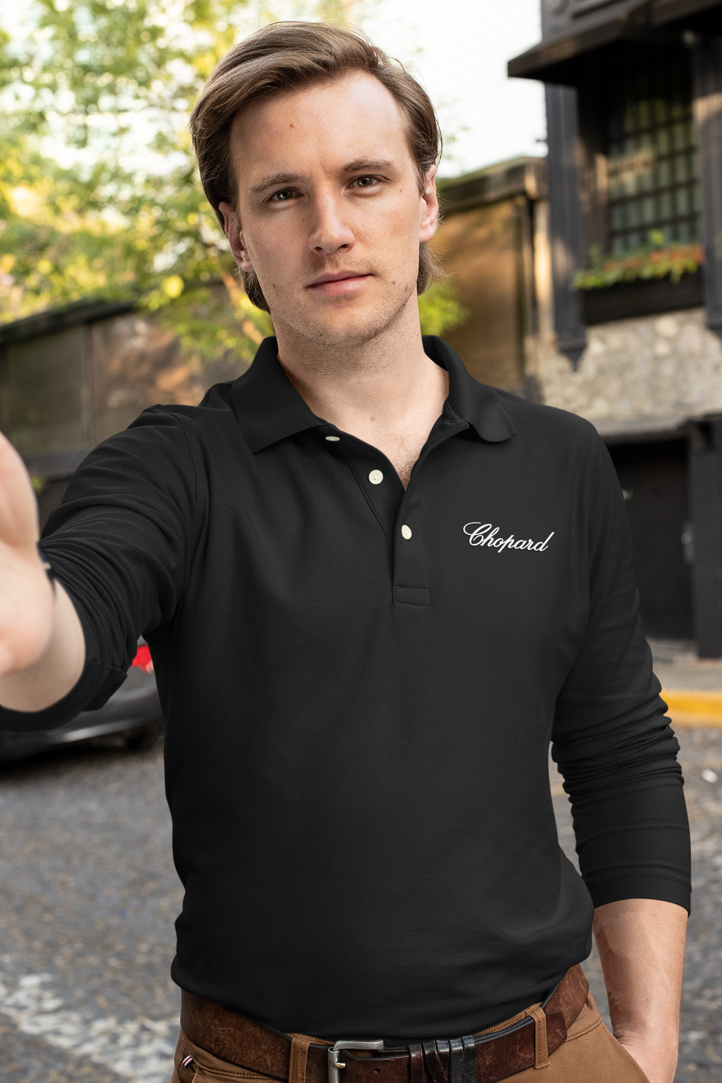 Men's Chopard  Gildan Dry Blend Jersey Polo