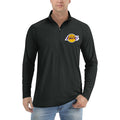 Los Angeles Lakers Black quarterzip
