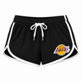 Los Angeles Lakers women's booty shorts - Black