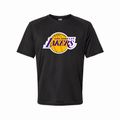 Los Angeles Lakers youth polyester tee - Black