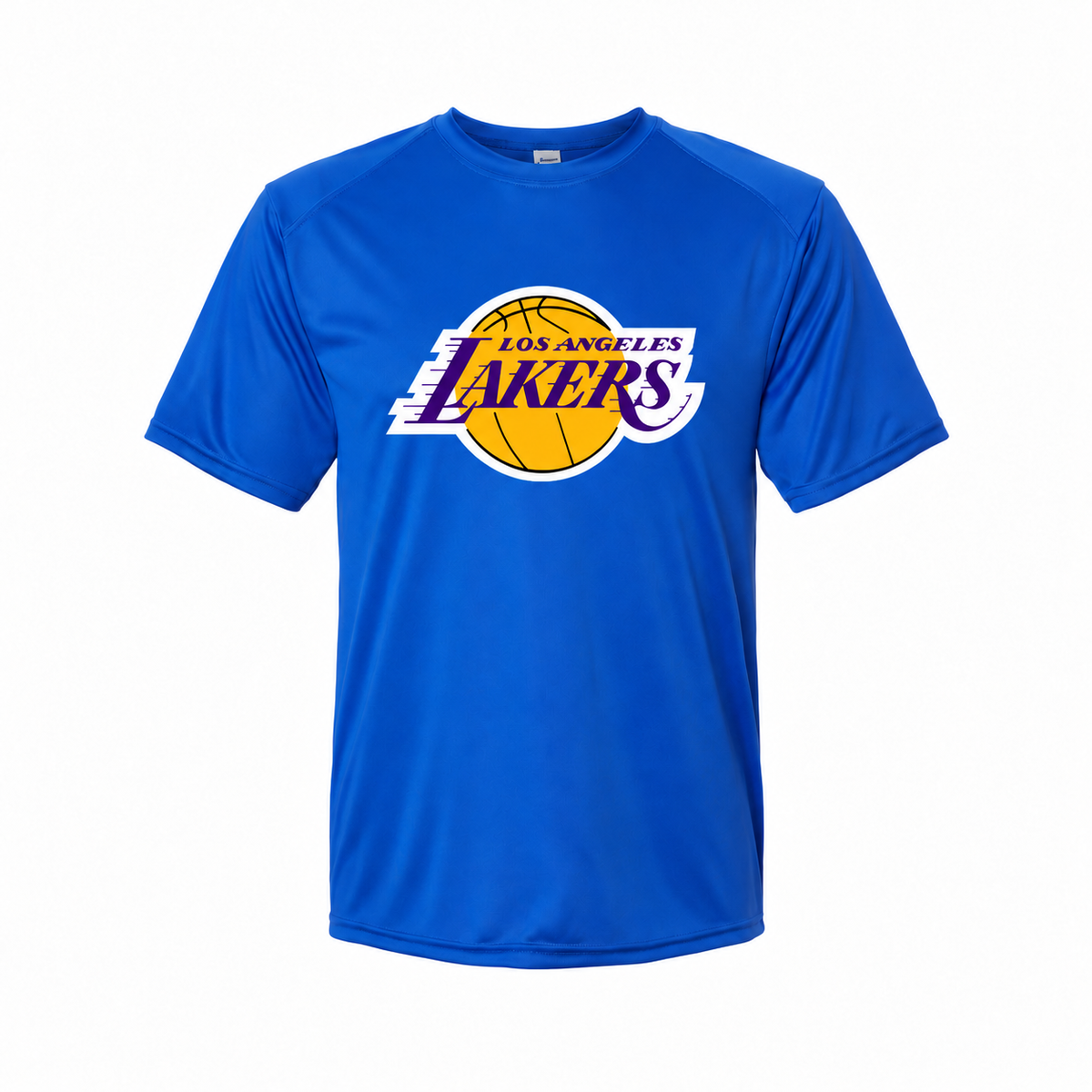Los Angeles Lakers youth polyester tee - Royal Blue