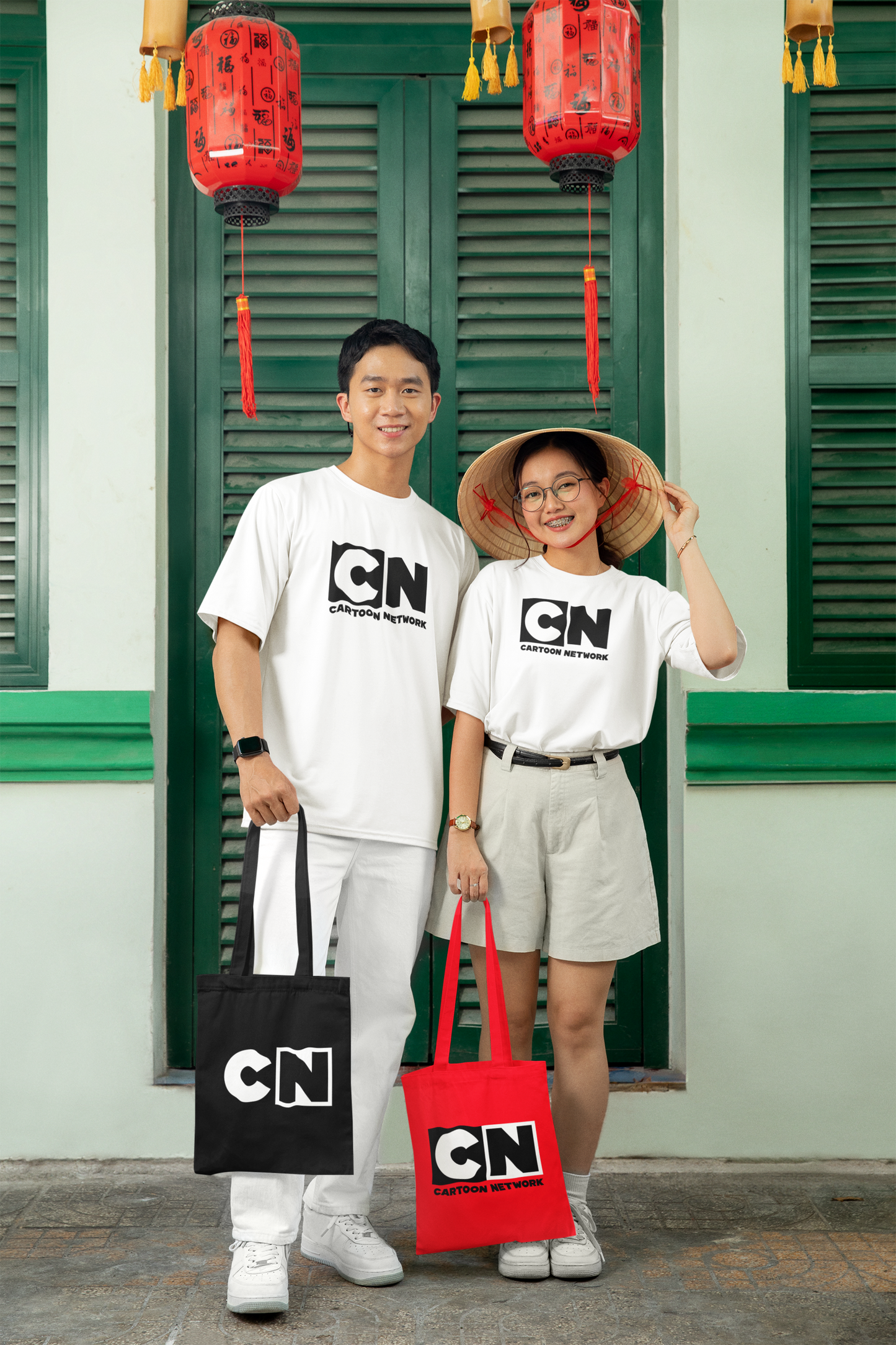 Cartoon Network Q-Tees  Non Woven Tote Bag