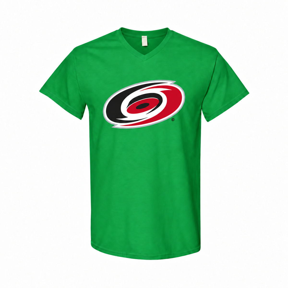 Men's Carolina Hurricanes Cotton V-Neck T-Shirt - Green