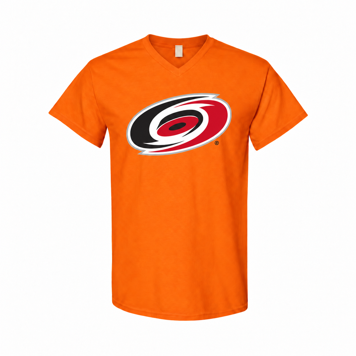 Men's Carolina Hurricanes Cotton V-Neck T-Shirt - Orange