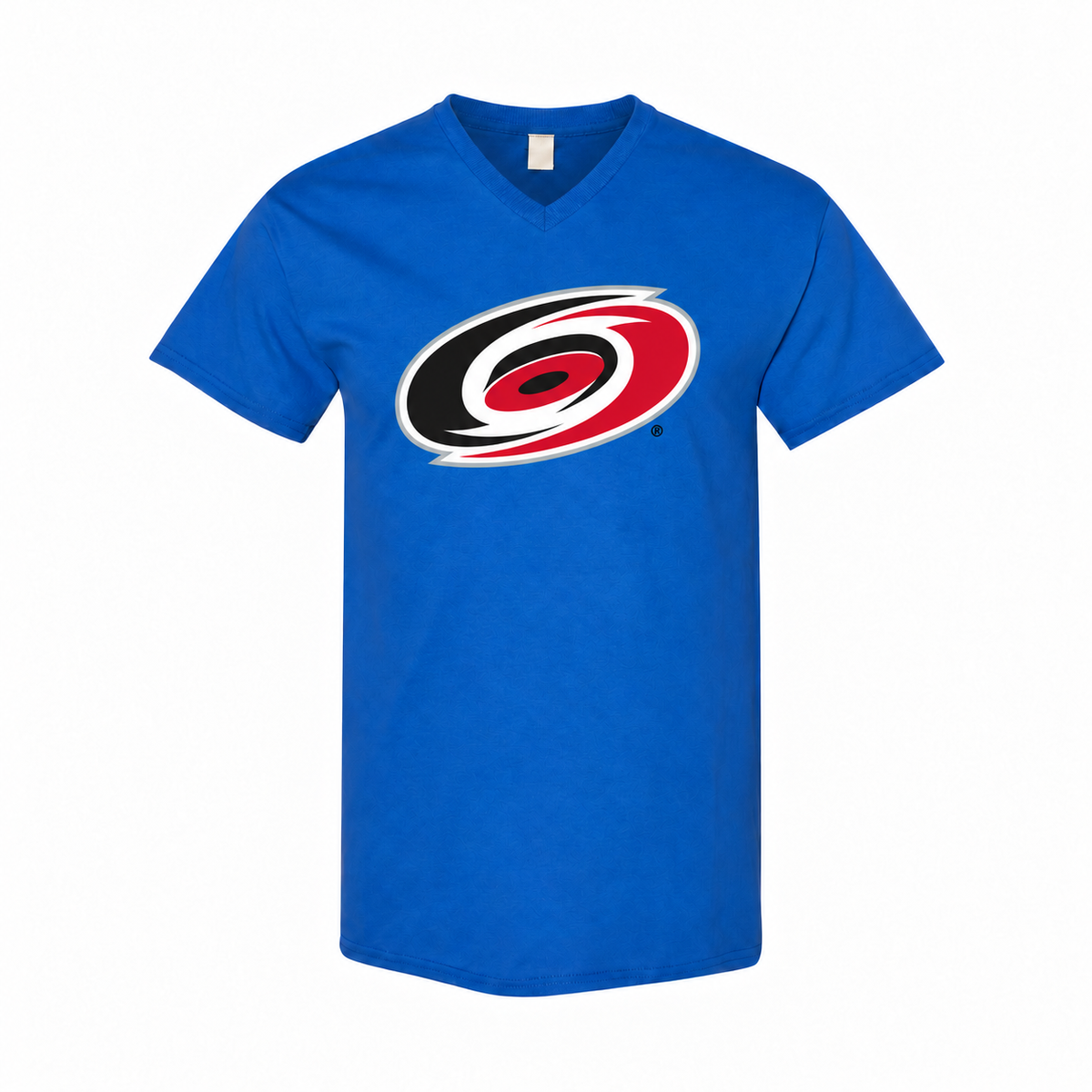 Men's Carolina Hurricanes Cotton V-Neck T-Shirt - Royal Blue