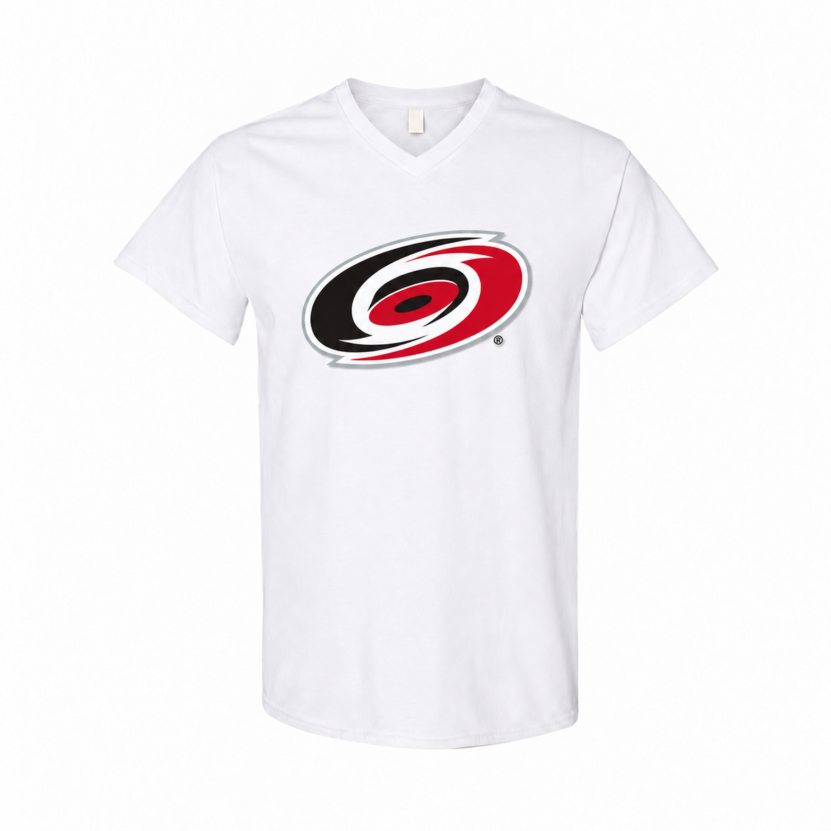 Men's Carolina Hurricanes Cotton V-Neck T-Shirt - White