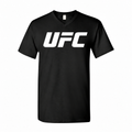 Men's UFC Cotton V-Neck T-Shirt - Black