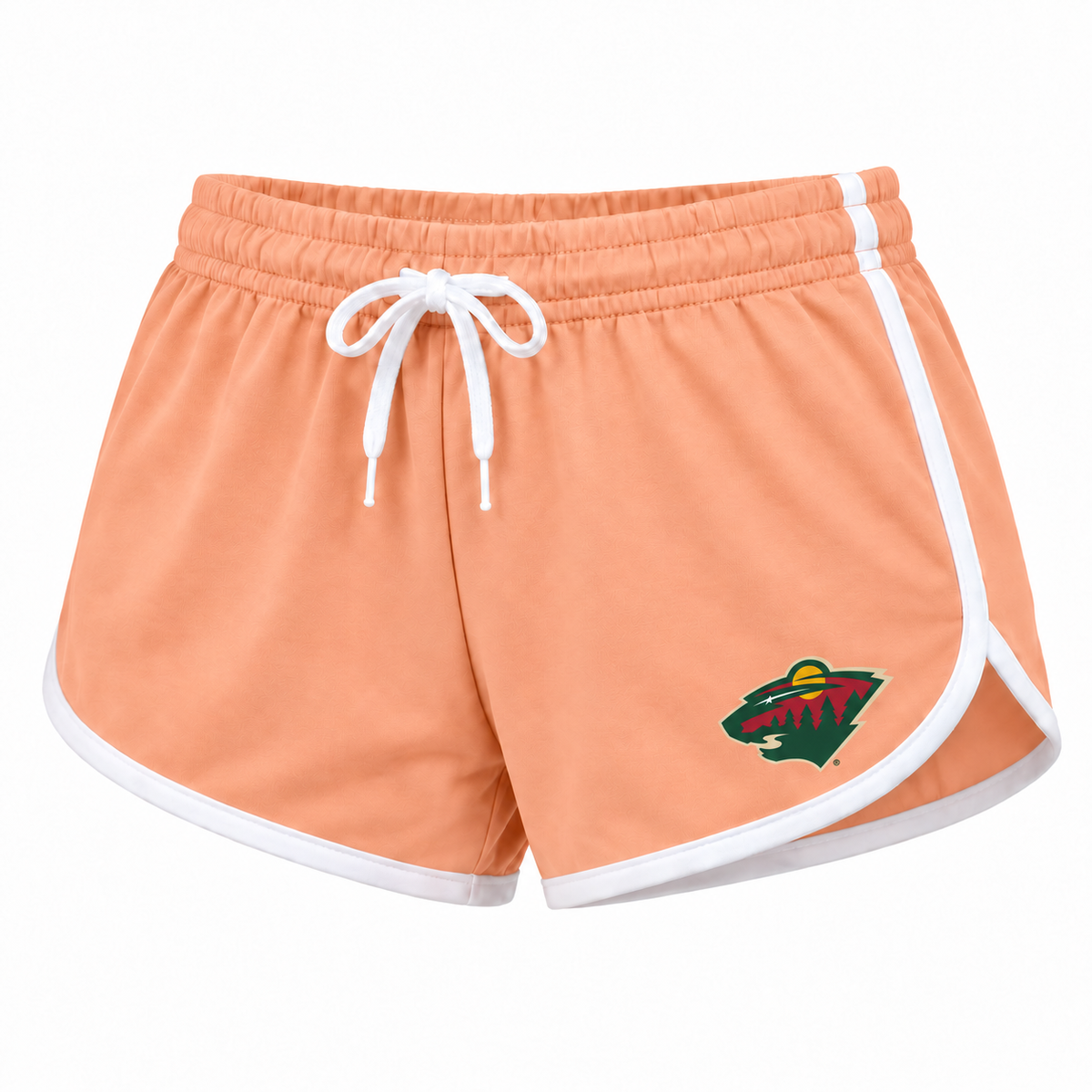 Women's minnesota wild shorts peach