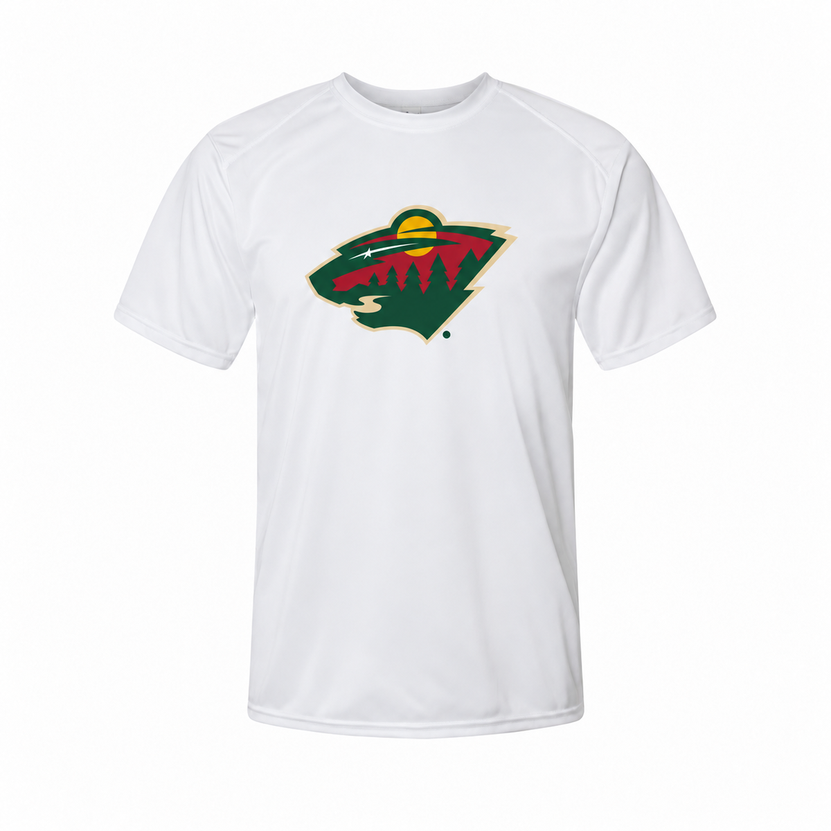 Minnesota Wild youth polyester T-shirt in White