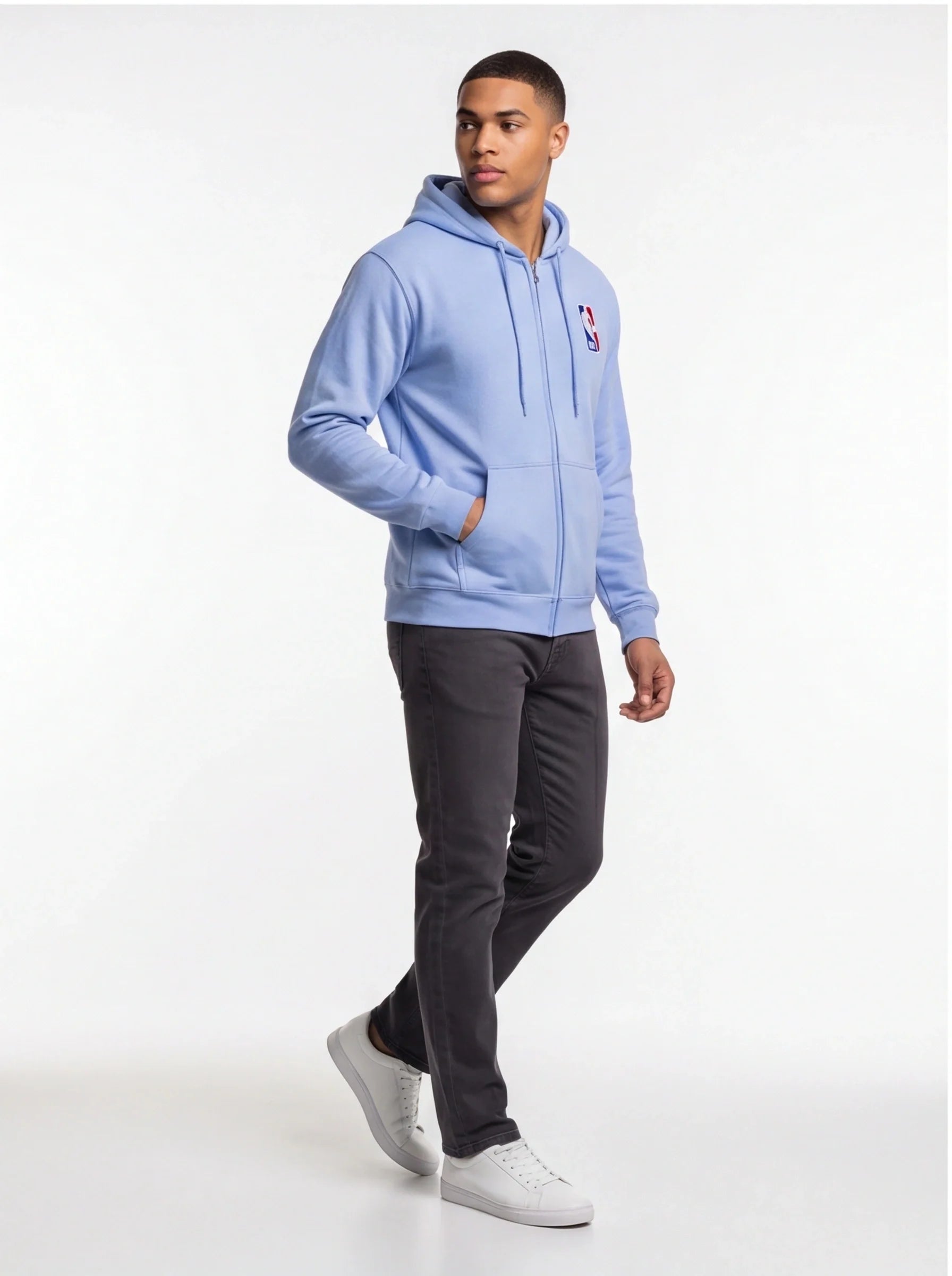 Men's NBA Zipper Hoodie