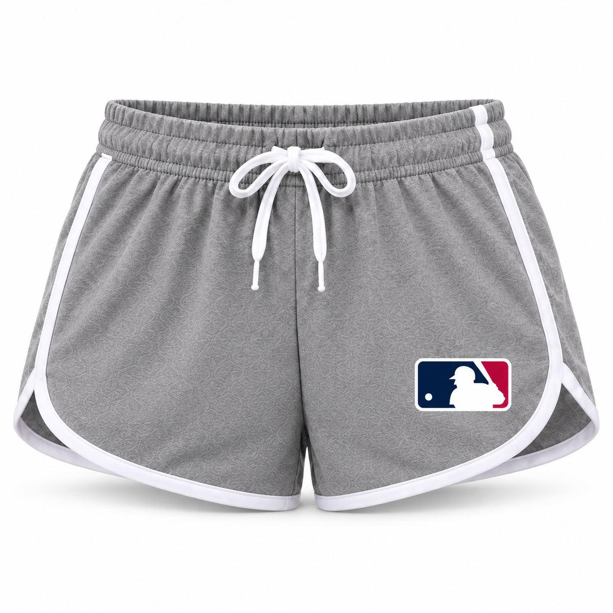 Women's MLB Booty Shorts, Gray