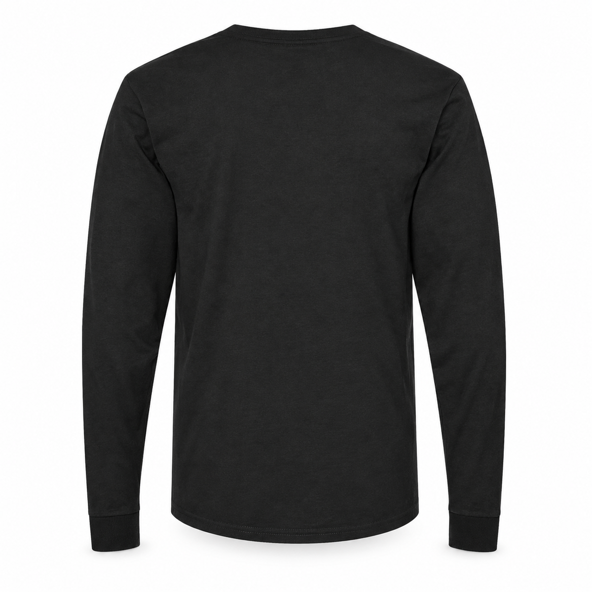Black MLB long sleeve T-shirt — back view