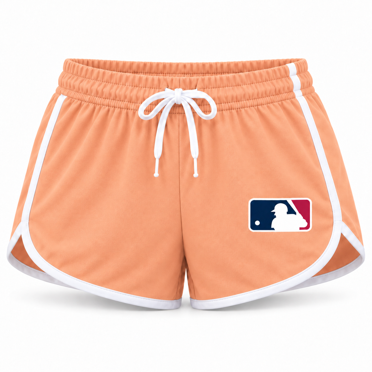 Women's MLB Booty Shorts, Peach