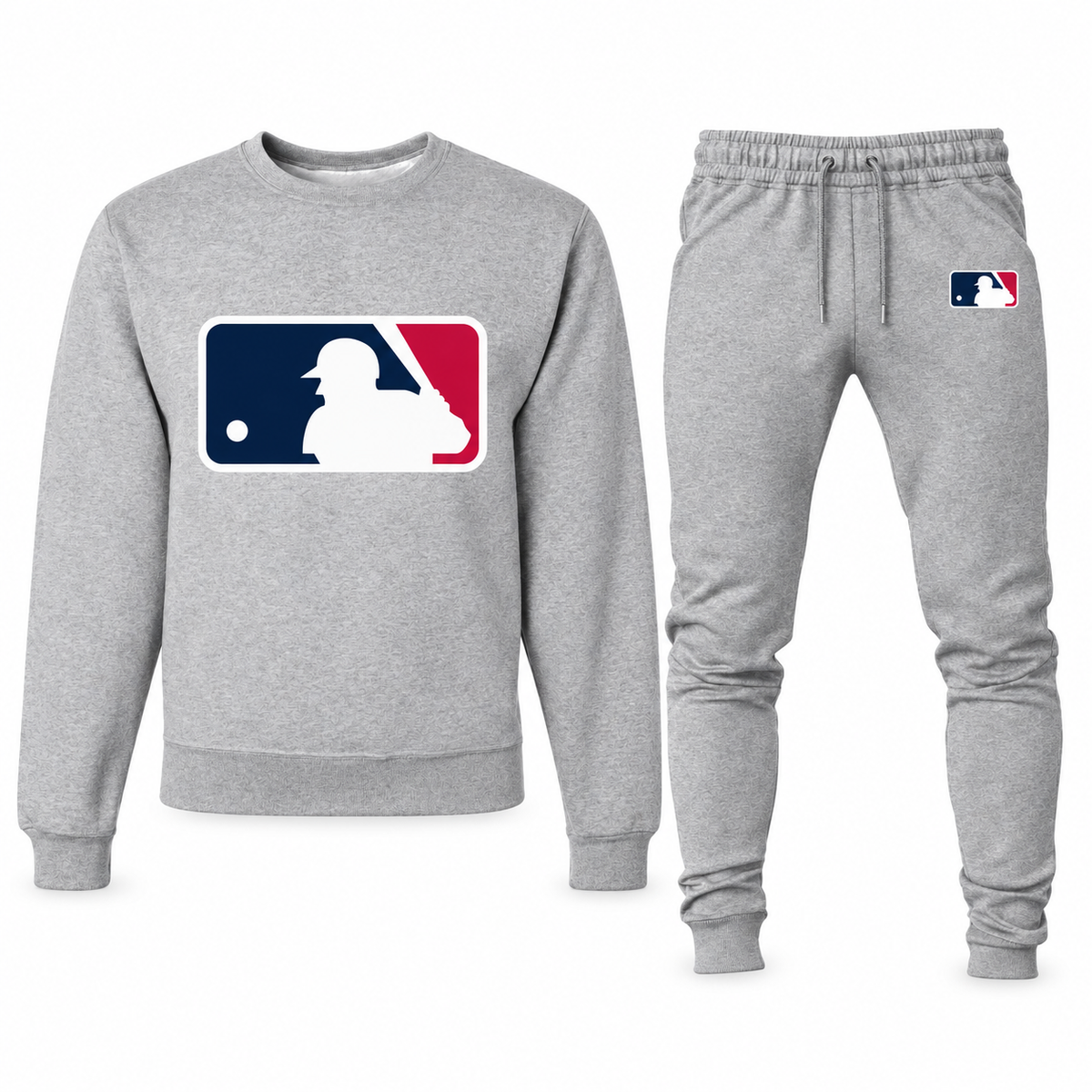 Men's Major League Baseball sweatshirt and joggers set, Gray