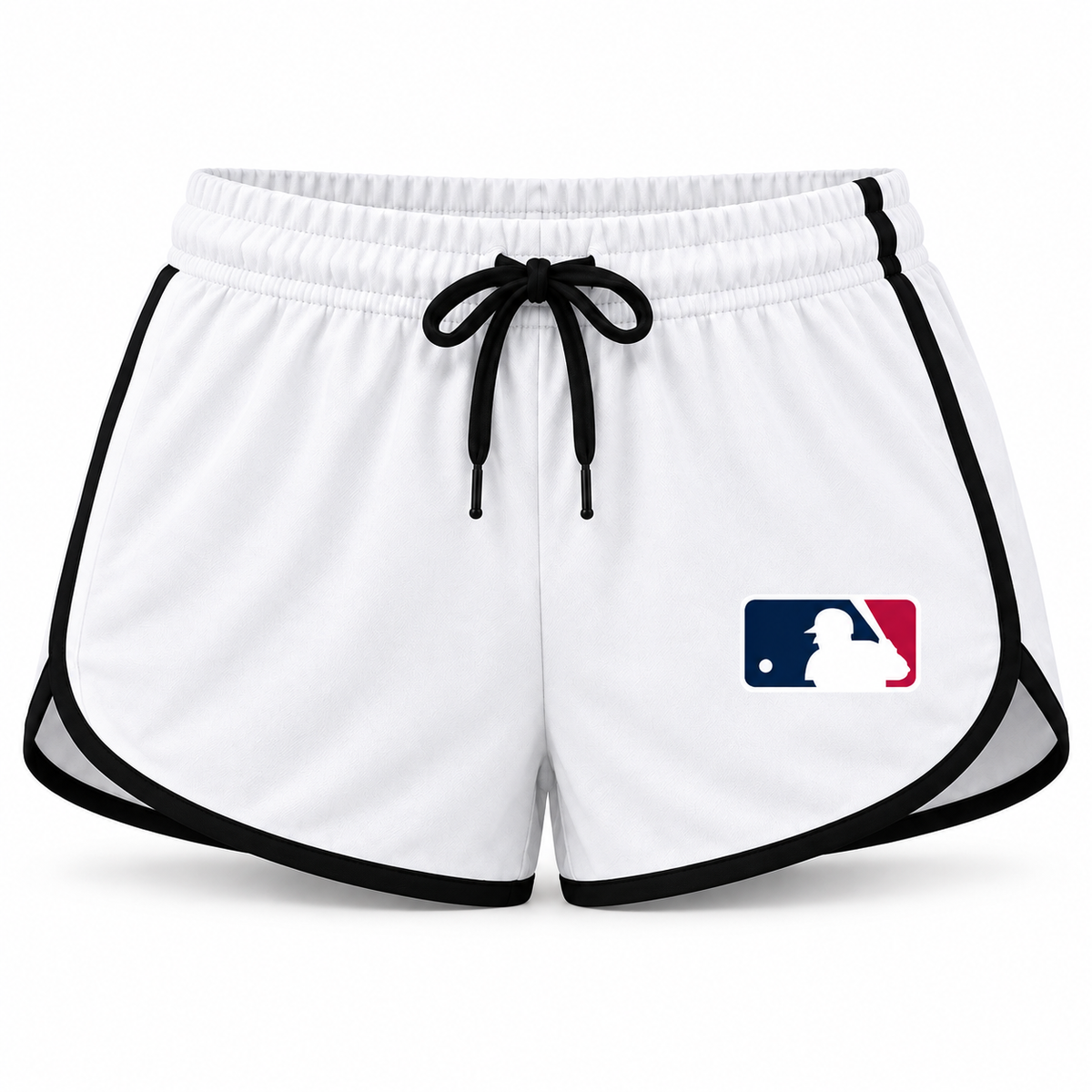 Women's MLB Booty Shorts, White