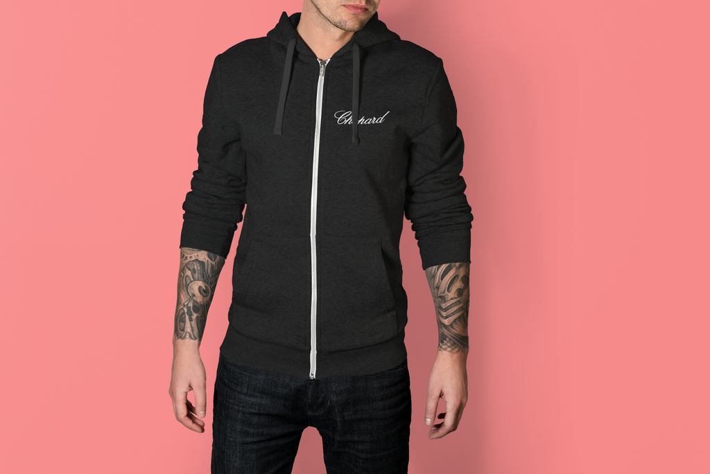 Men's Chopard  Gildan Heavy Blend Full-Zip Hooded Sweatshirt