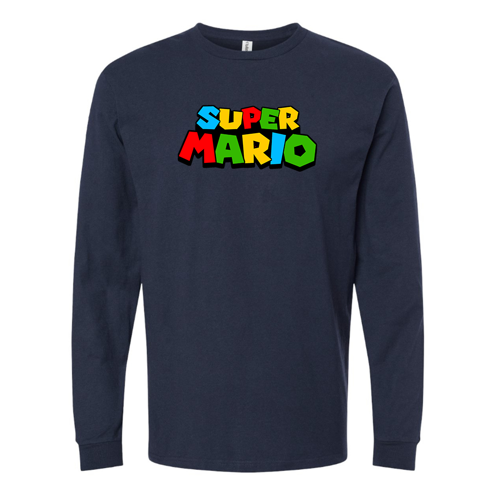 Youth Super Mario Long sleeves T-Shirt