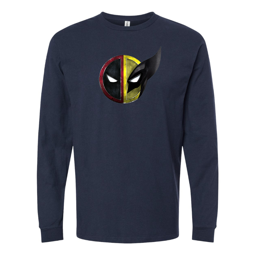 Men's Deadpool & Wolverine Long sleeves T-Shirt