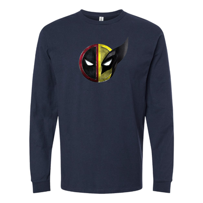 Men's Deadpool & Wolverine Long sleeves T-Shirt