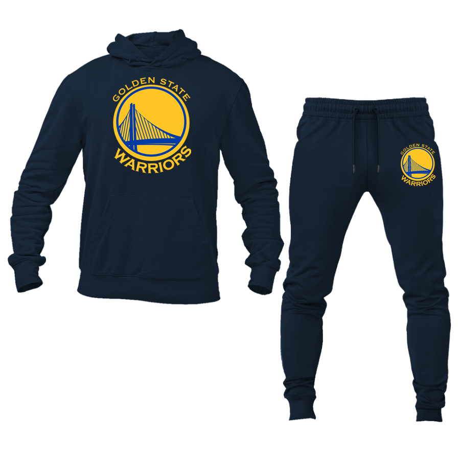 Men's Golden State Warriors Hoodie and Joggers Set