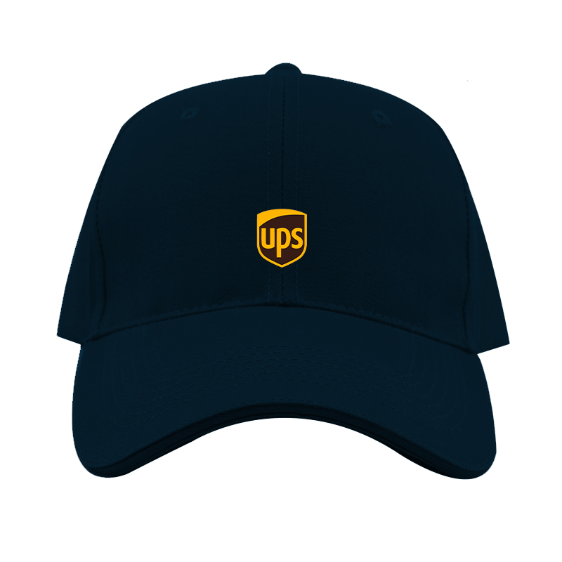 UPS Dad Baseball Cap Hat – Embroidered Fan Hat | TeesCustomize