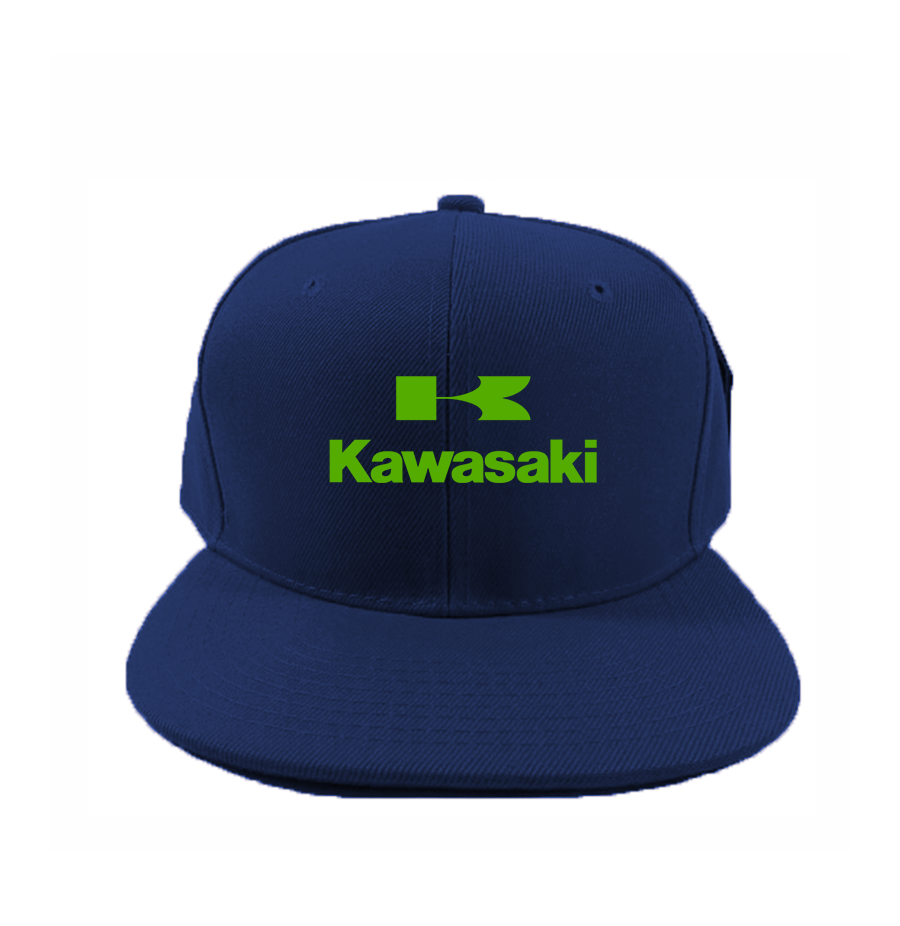 Kawasaki Bike Motorcycle Snapback Hat