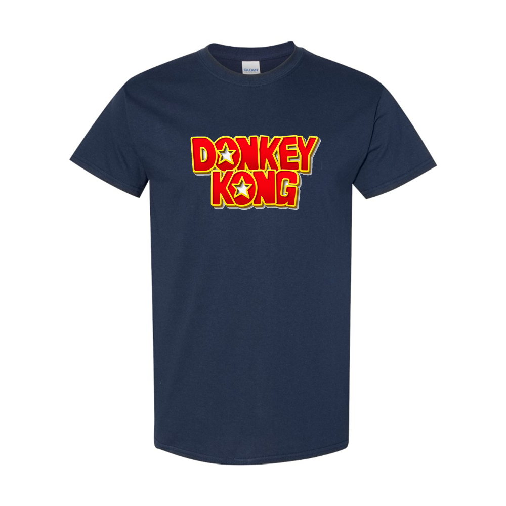 Men's Donkey Kong Cotton T-shirt – Graphic Cotton T-Shirt | TeesCustomize