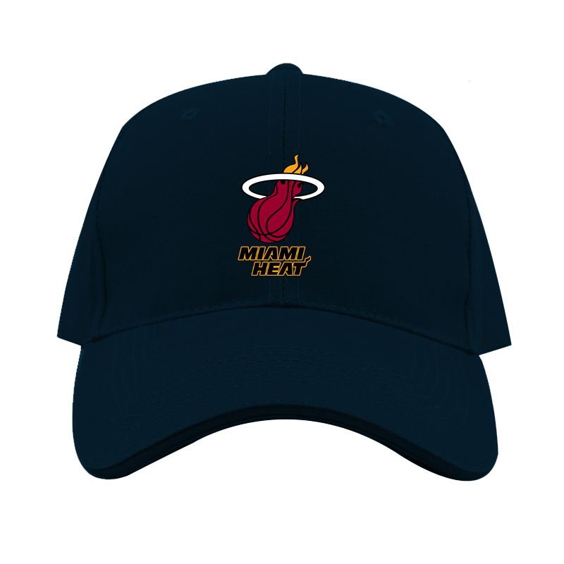 Miami Heat Dad Baseball Cap Hat