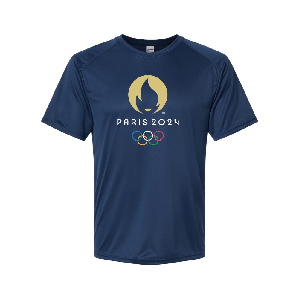 Youth  New Olympics 2024 Paris Logo Performance T-Shirt