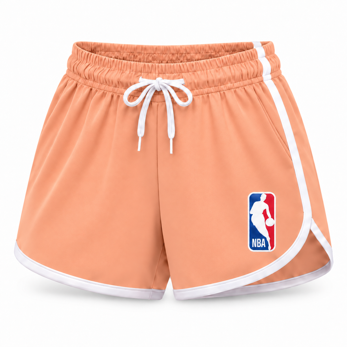 Women's NBA Booty Shorts, Peach