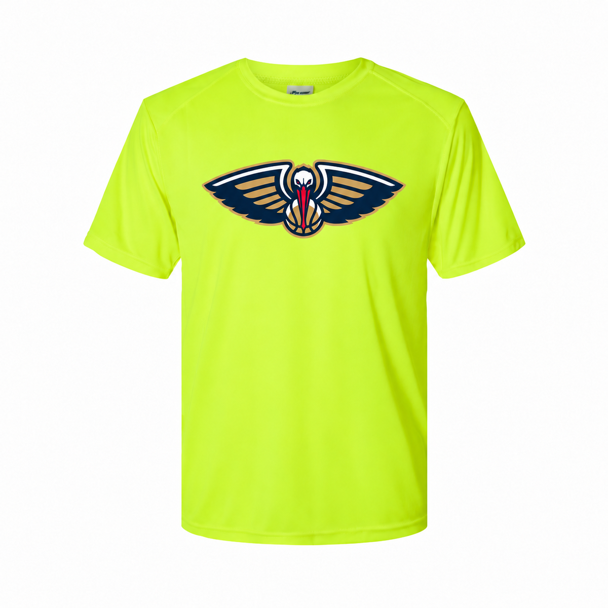 New Orleans Pelicans youth polyester tee - Safety Green