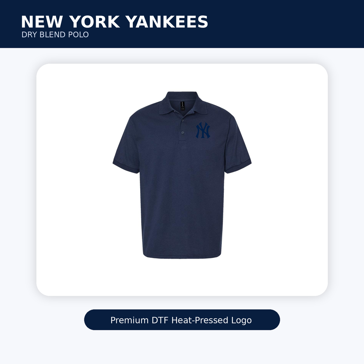 Men's New York Yankees Dry Blend Polo hero image