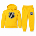 NHL Shield youth hoodie and jogger set - Yellow