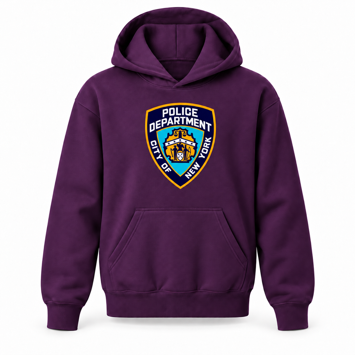 NYPD: youth hoodie, Purple
