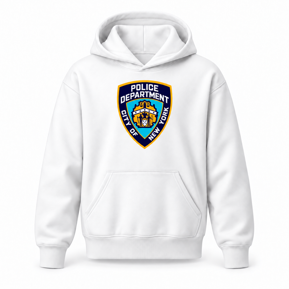 NYPD: youth hoodie, White