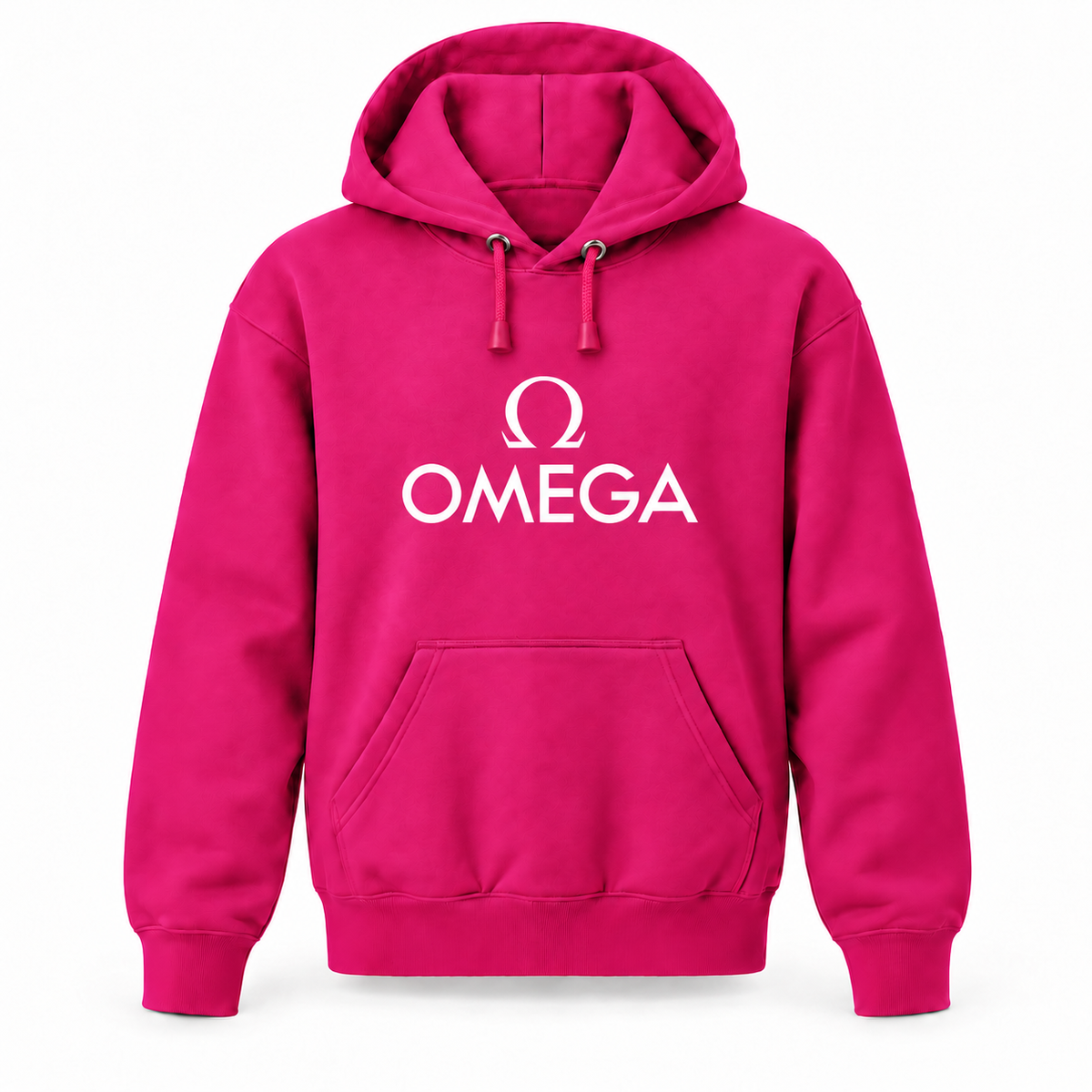 Omega youth hoodie in Hot Pink